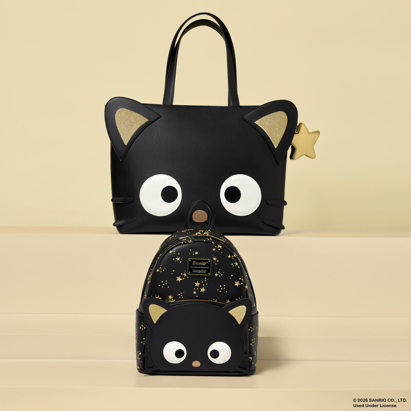 Loungefly Sanrio Chococat Stars Tote Crossbody Bag with Detachable Coin Bag