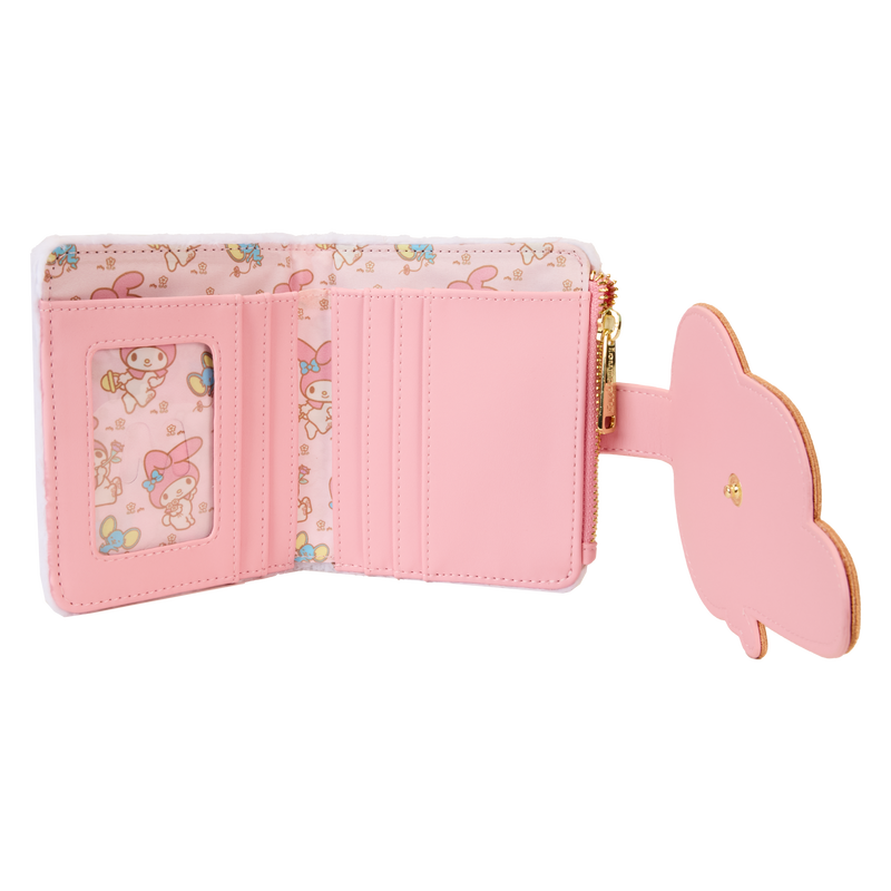 My Melody Plush Cosplay Bifold Wallet Sanrio Exclusive Loungefly Sanrio