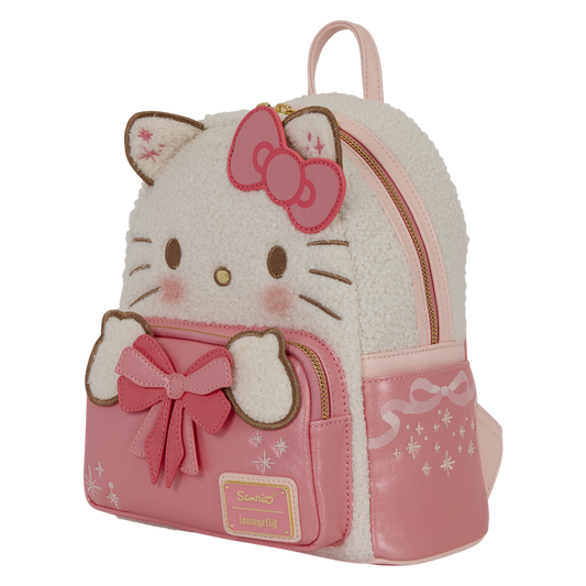 Hello Kitty Holiday Plush & Glitter Cosplay Mini Backpack