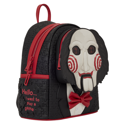 Saw Billy Puppet Lenticular Cosplay Mini Backpack - alternate view 2