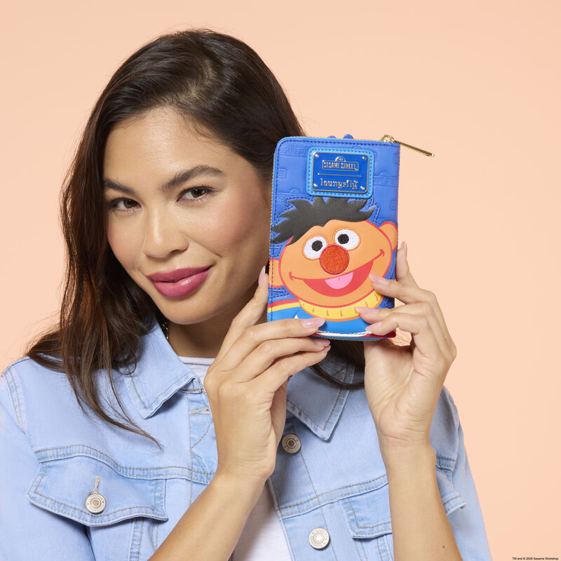 Sesame Street Bert & Ernie Zip Around Wallet