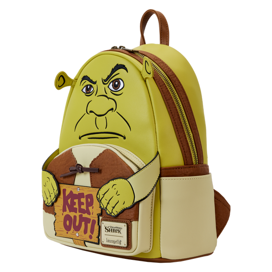 Shrek Keep Out Cosplay Mini Backpack - alternate view 2