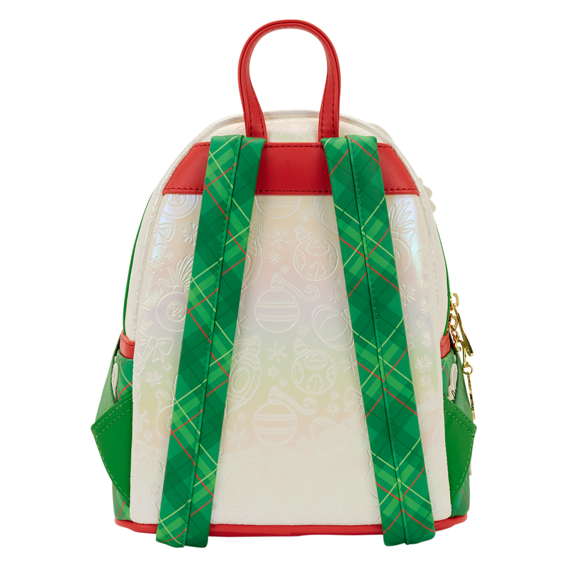 Lilo & Stitch Stitch & Scrump Iridescent Holiday Ornament Mini Backpack