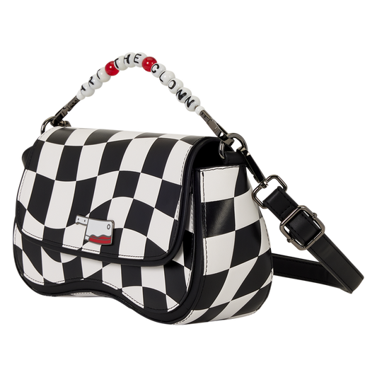 Terrifier Art the Clown Checkered Crossbody Bag - alternate view 2