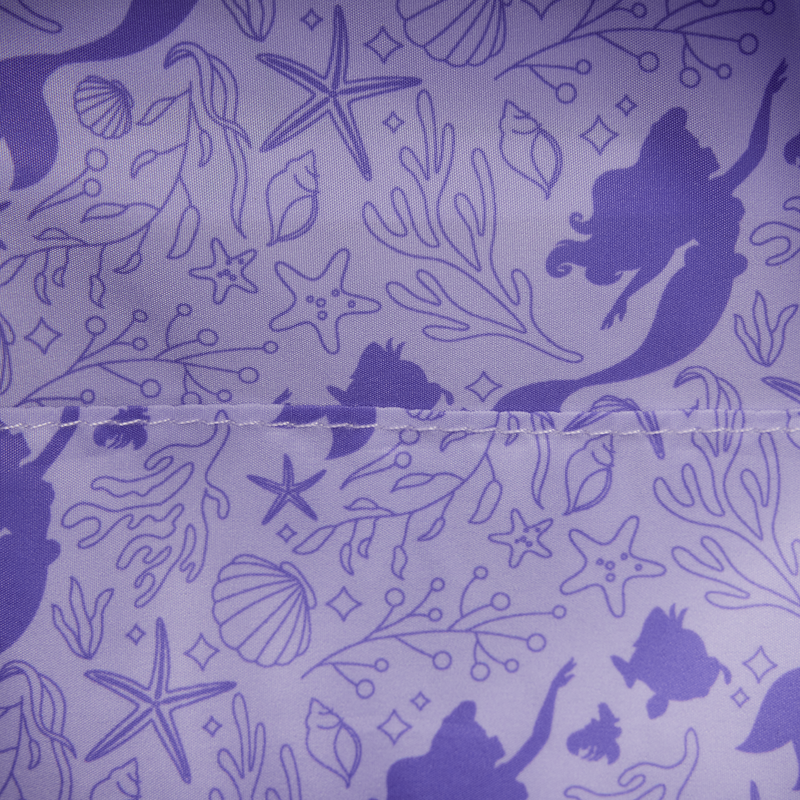 Loungefly Disney The Little Mermaid Ariel Iridescent Fish Scale Pearl Mini Backpack