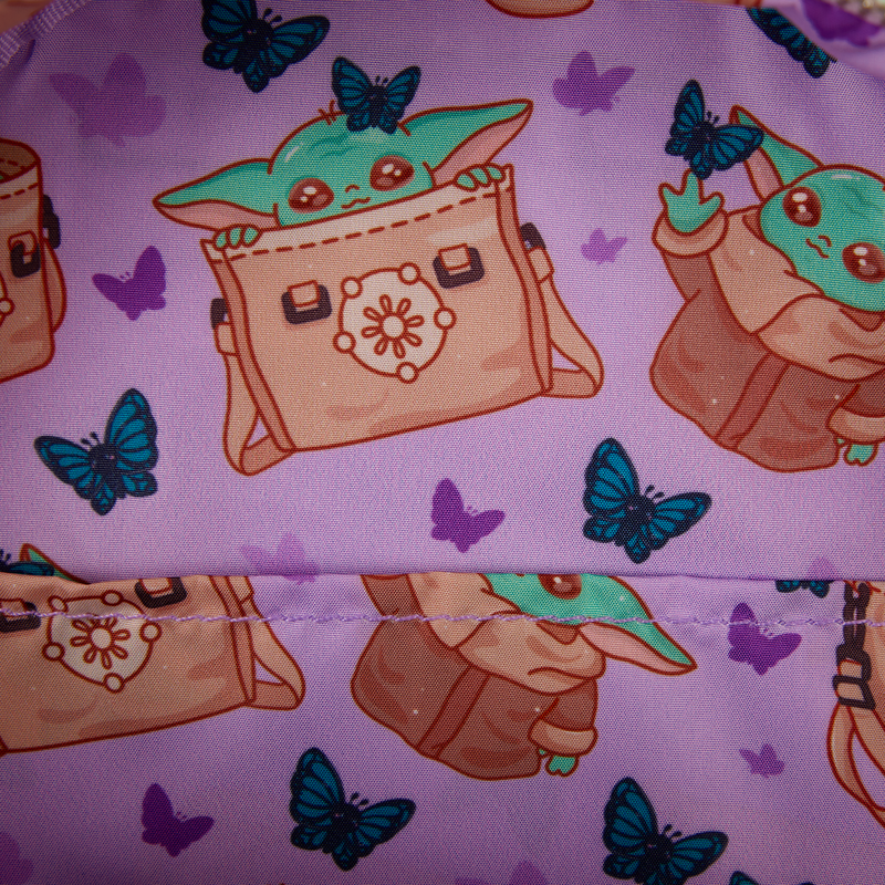 Star Wars The Mandalorian Grogu Butterfly Mini Backpack Loungefly