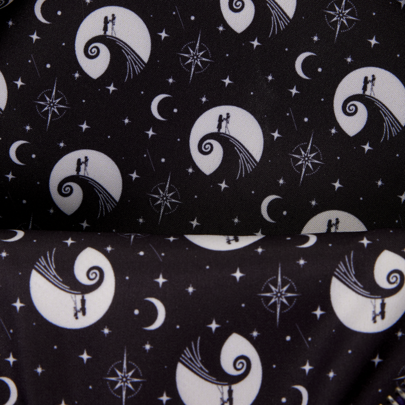 Loungefly Disney The Nightmare Before Christmas Jack & Sally Night Sky Mini Backpack