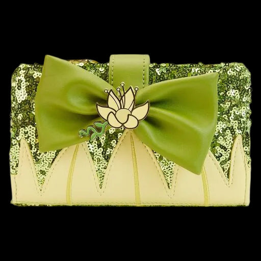 The Princess and the Frog Tiana Sequin Series Cosplay Flap Wallet - Exclusive