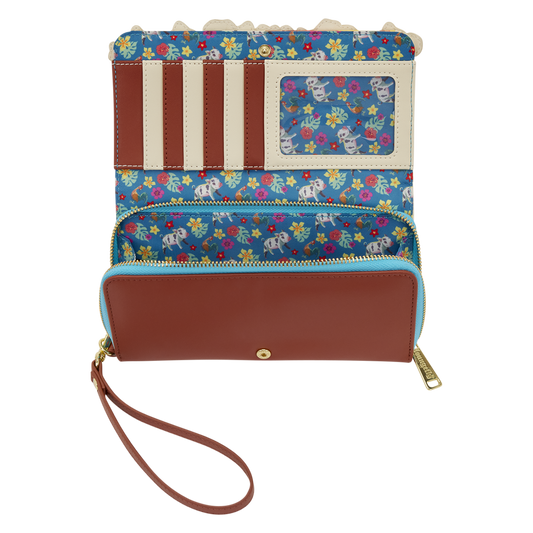 Moana Live Action Floral Wristlet Wallet