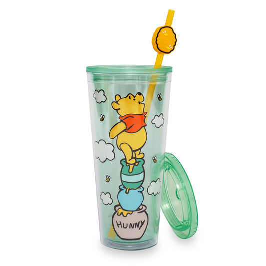 Winnie the Pooh Honey Cold Cup with Lid and Straw - alternate view 2