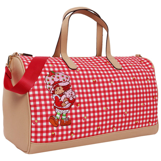 Strawberry Shortcake Gingham Weekender Duffel Bag - alternate view 2