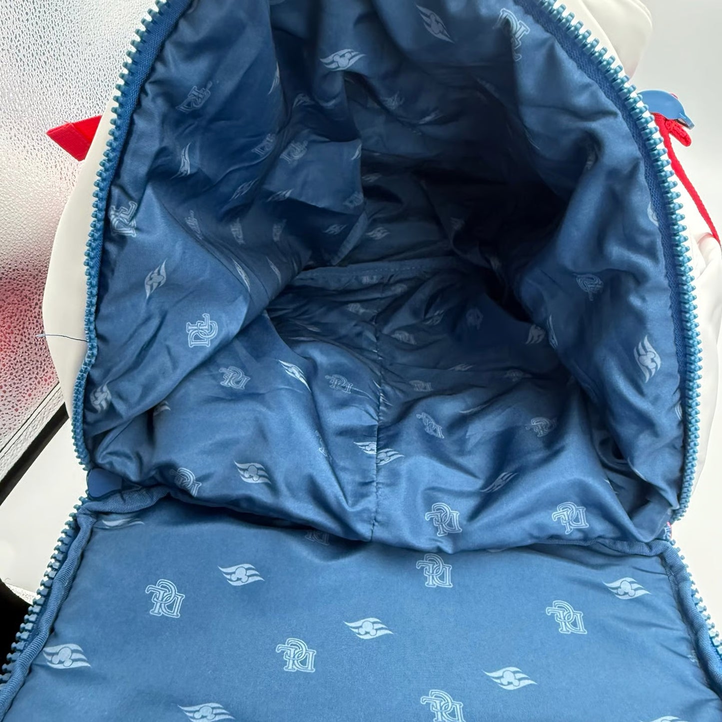 Disney Cruise Line White Patches Backpack | Cruise Collectible