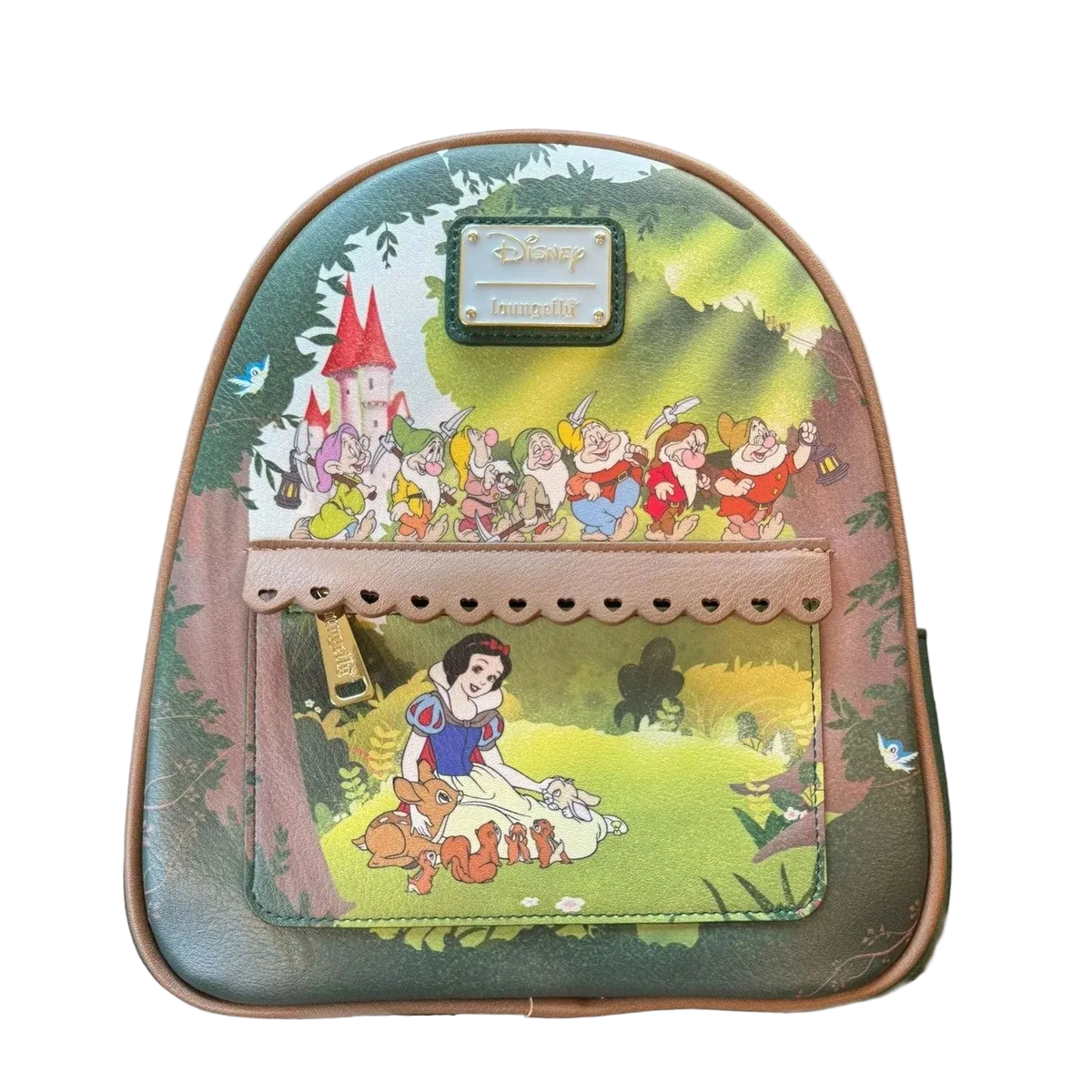 Snow White and the Seven Dwarfs Scene Mini Backpack Loungefly