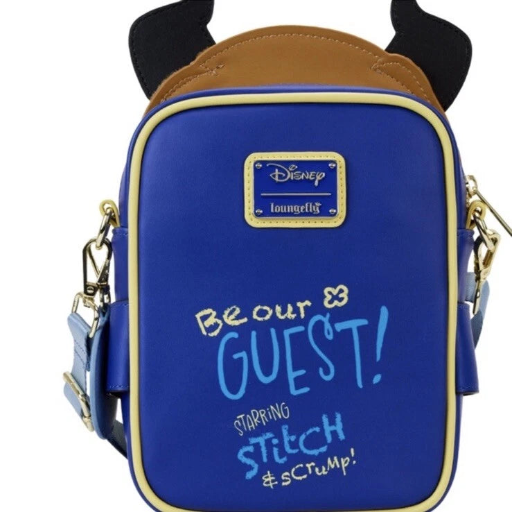 Loungefly Exclusive Disney Stitch In Beast Costume Crossbuddies Crossbody Bag