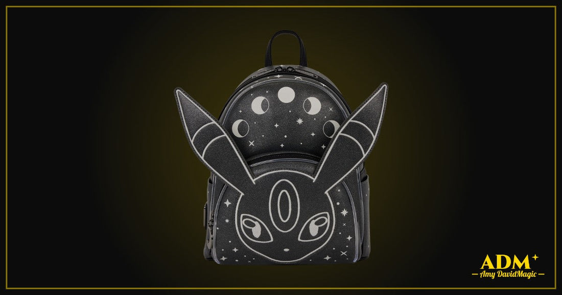 Loungefly Umbreon Moon Phases Light-Up Glow Mini Backpack