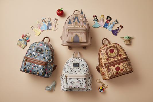 Most popular Loungefly bags in 2026 featuring Disney mini backpack designs