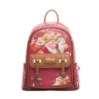 Backpack with Disney character design on a white background