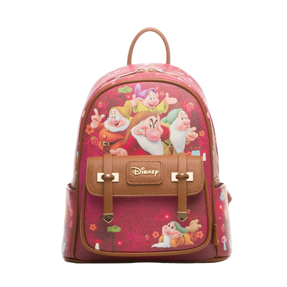 Backpack with Disney character design on a white background
