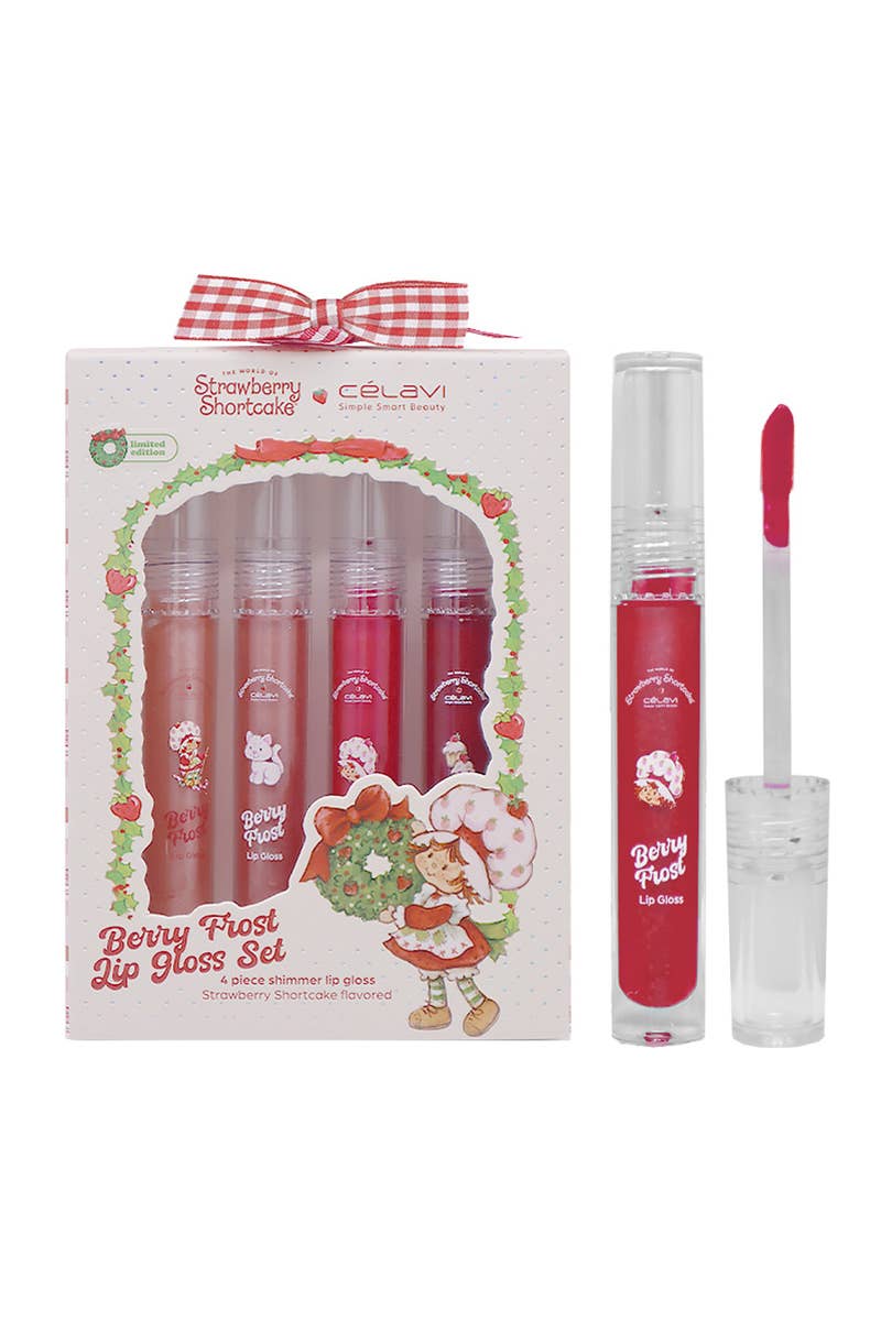 Strawberry Shortcake 4-Piece Lip Gloss Set