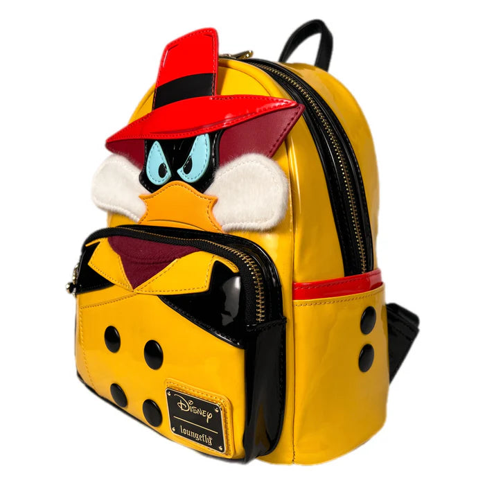 Loungefly Darkwing Duck Villain NEGADUCK Cosplay Mini Backpack