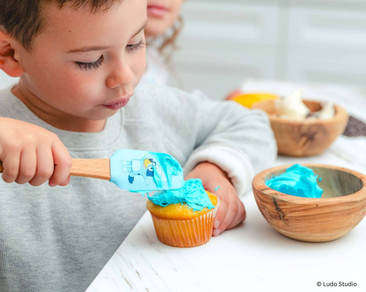 BLUEY™ Mini Utensil Set – 3pc Spatula, Whisk & Spoon