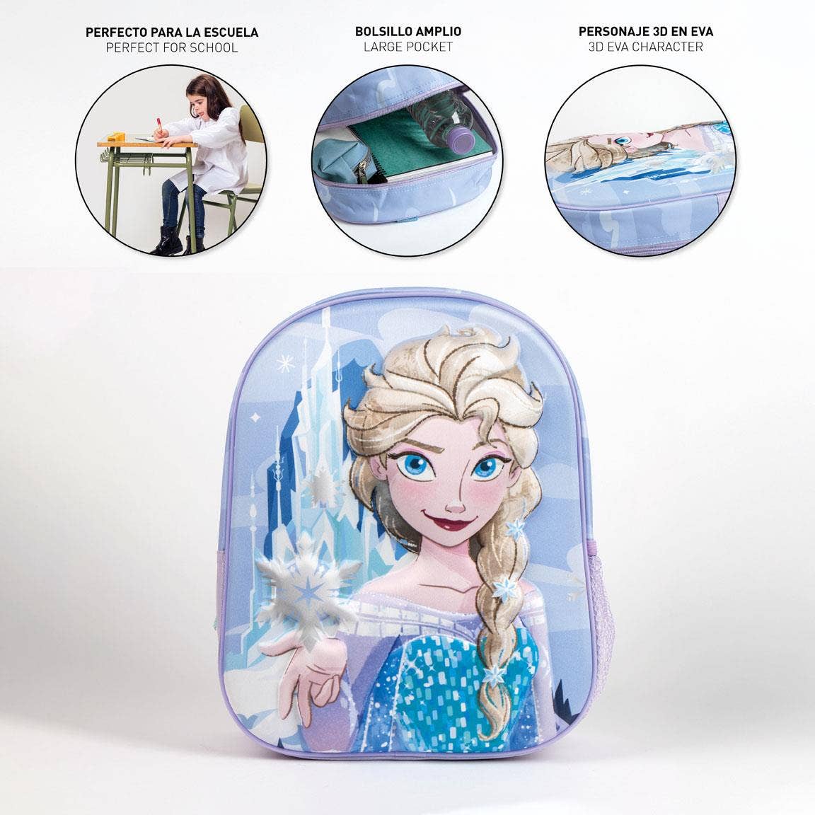 Frozen 3D Kids' Backpack - alternate view 4