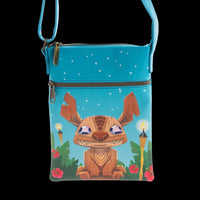 Tiki Stitch Passport Bag Exclusive Loungefly Disney Lilo & Stitch