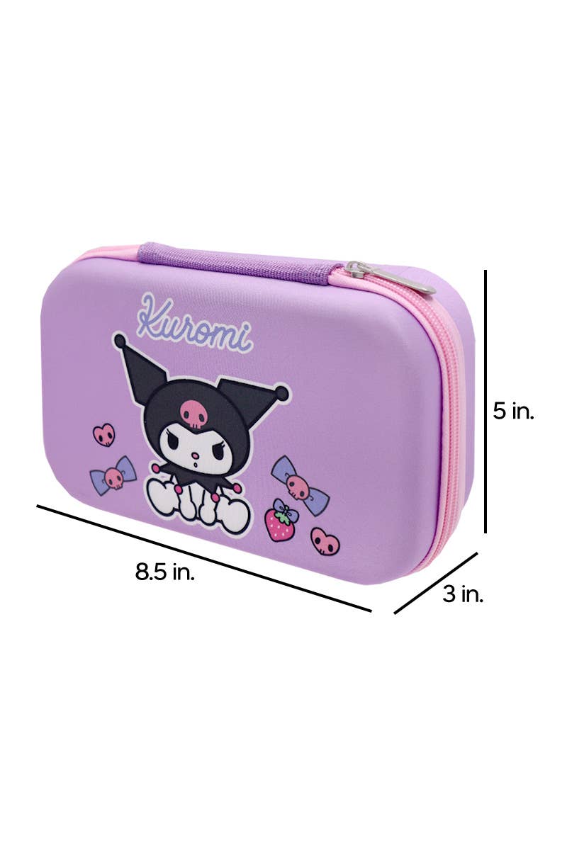 Kuromi Hard-Shell Essential Organizer
