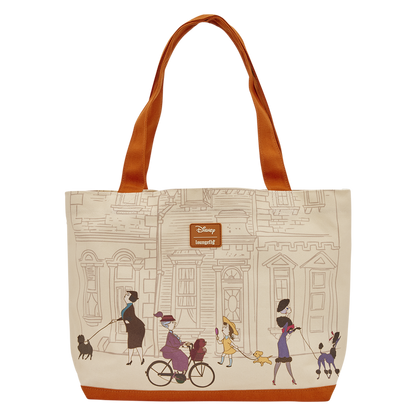 Loungefly Disney 101 Dalmatians Oversized Canvas Tote Bag