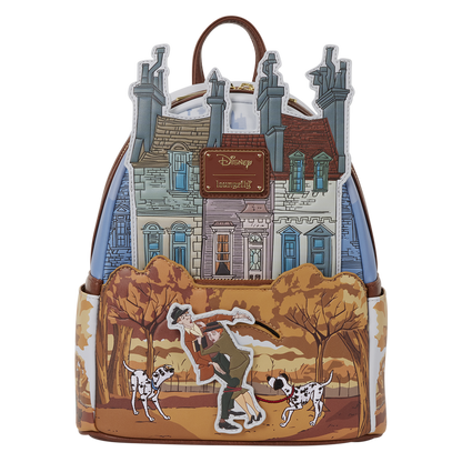 Loungefly Disney 101 Dalmatians Roger & Anita Scene Mini Backpack