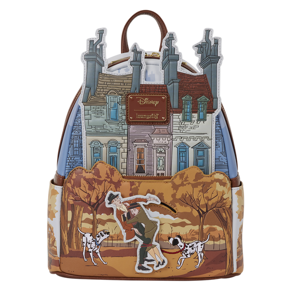 Loungefly Disney 101 Dalmatians Roger & Anita Scene Mini Backpack