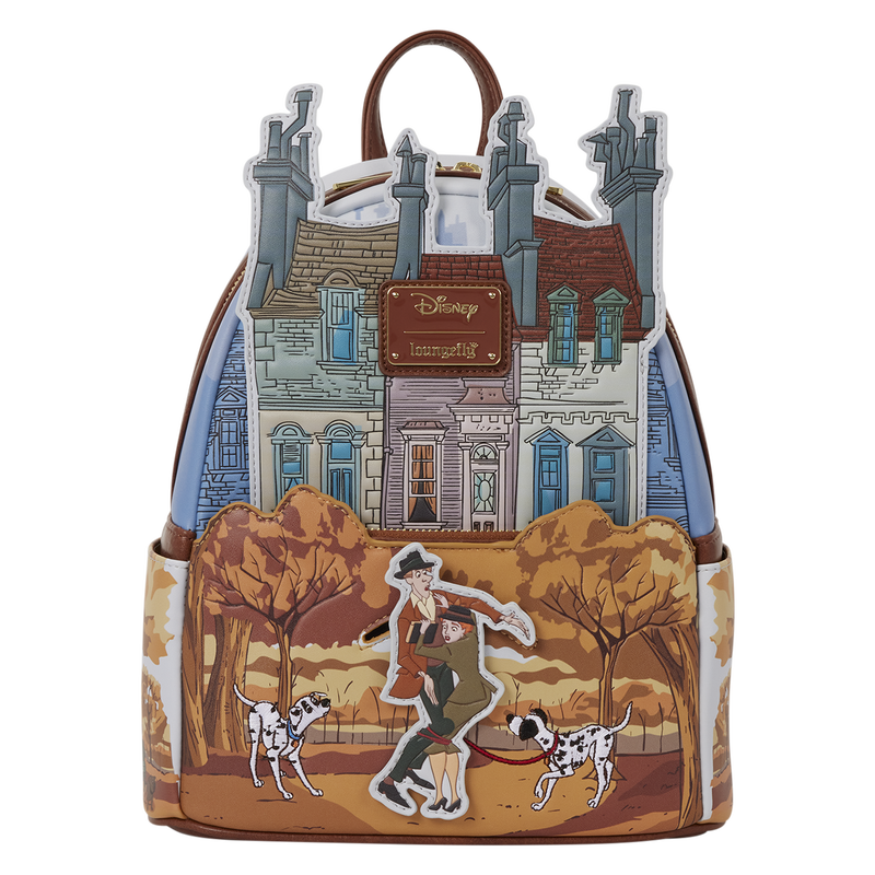 Loungefly Disney 101 Dalmatians Roger & Anita Scene Mini Backpack