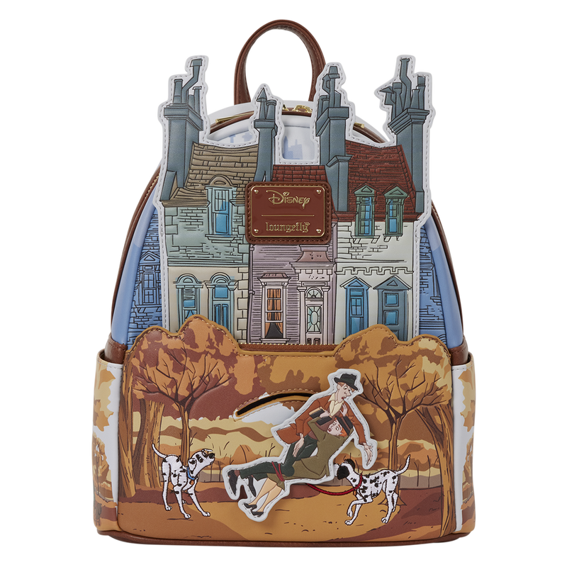 Loungefly Disney 101 Dalmatians Roger & Anita Scene Mini Backpack