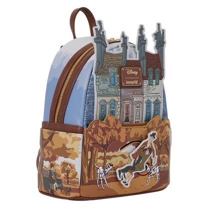 Loungefly Disney 101 Dalmatians Roger & Anita Scene Mini Backpack