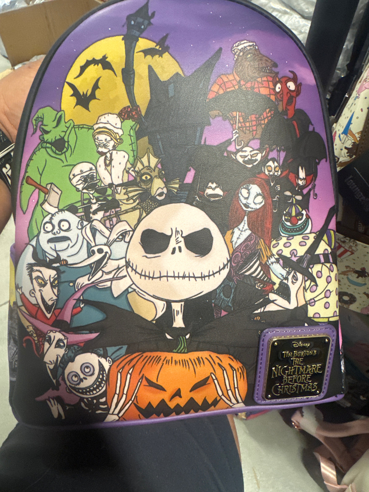 The Nightmare Before Christmas Characters Group Portrait Mini Backpack Exclusive - alternate view 5