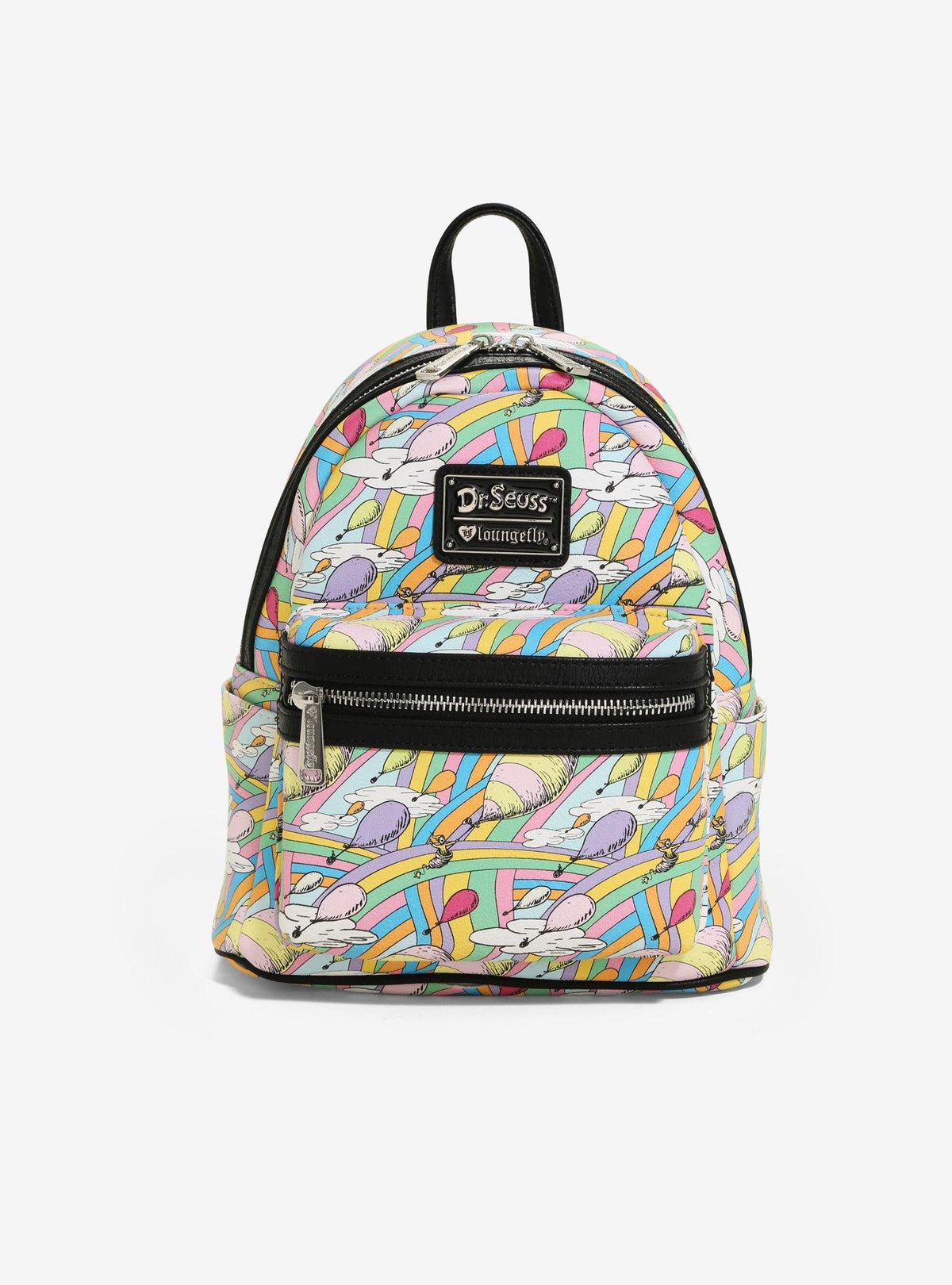 Dr. Seuss Oh, the Places You'll Go! Allover Print Mini Backpack front