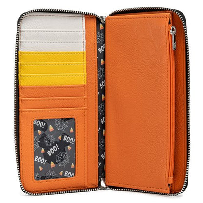 Mickey and Minnie Spooky Candy Corn Wallet interior