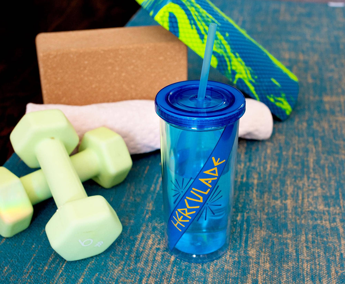 Hercules 20 Ounce Tumbler w/ Lid and Straw