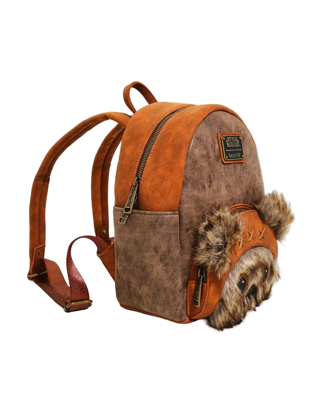 Wicket Ewok Suede Mini Backpack Exclusive Loungefly Star Wars