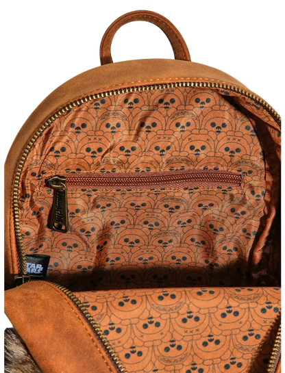 Wicket Ewok Suede Mini Backpack Exclusive Loungefly Star Wars