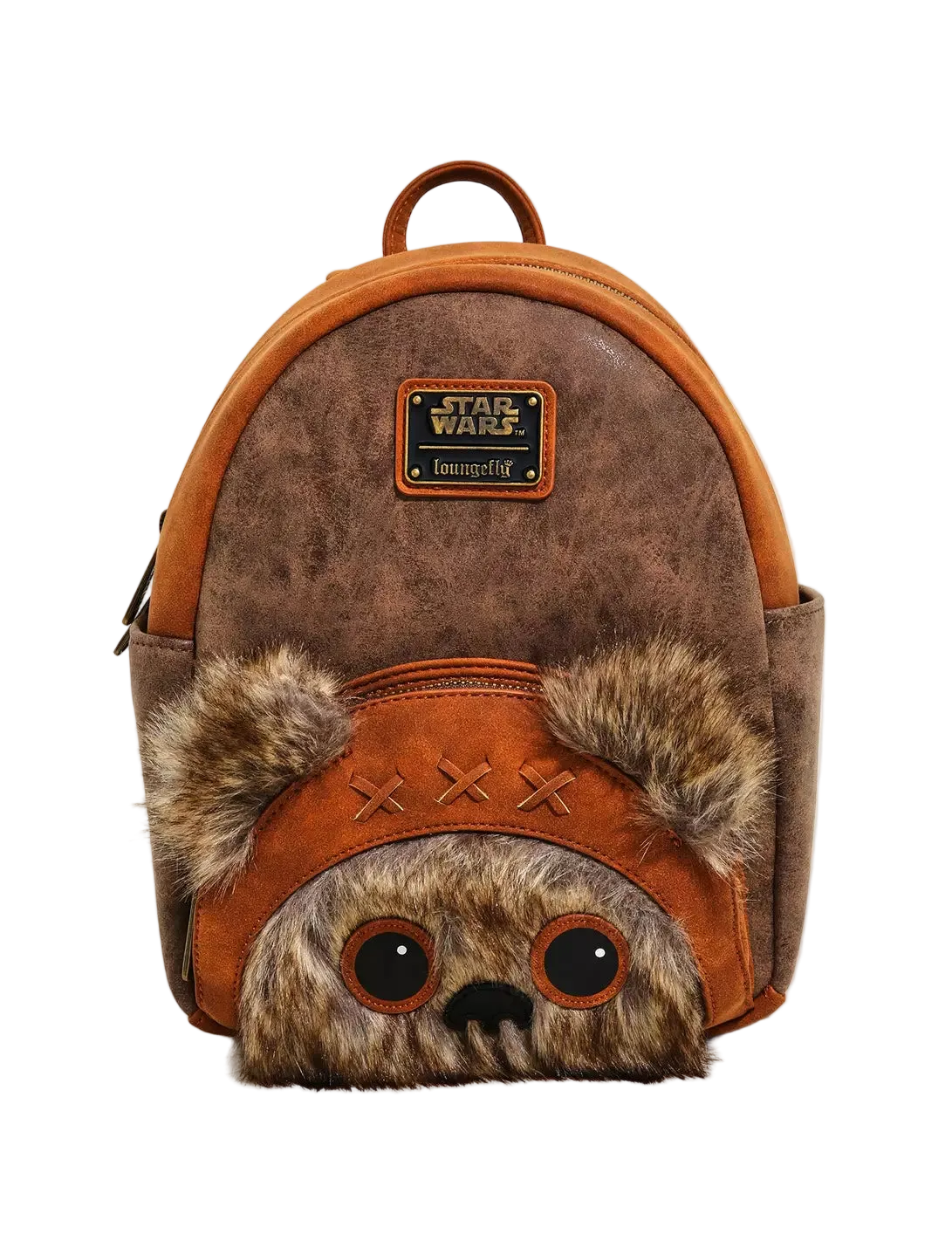 Wicket Ewok Suede Mini Backpack Exclusive Loungefly Star Wars