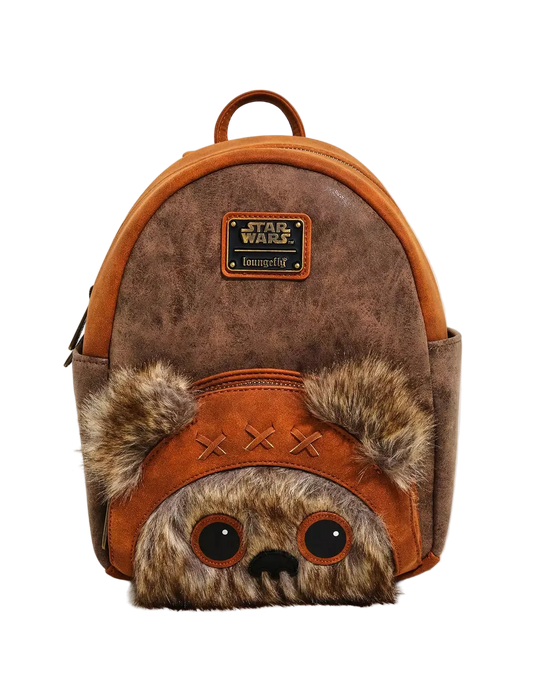 Wicket Ewok Suede Mini Backpack Exclusive Star Wars