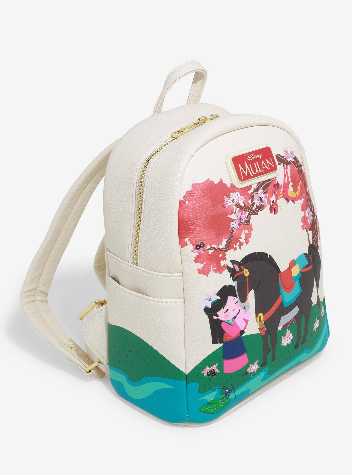 Mulan Cherry Blossom Mini Backpack