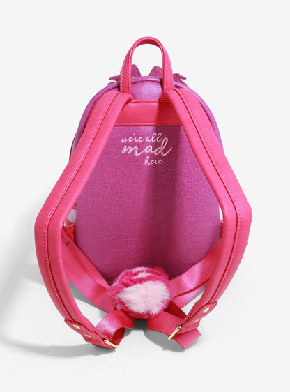 Alice in Wonderland Cheshire Cat Figural Mini Backpack