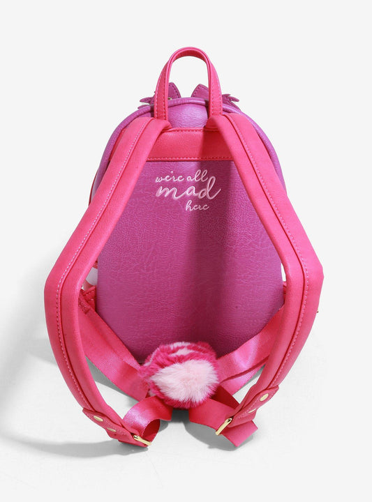 Alice in Wonderland Cheshire Cat Figural Mini Backpack