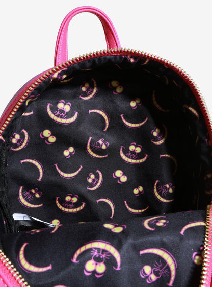 Alice in Wonderland Cheshire Cat Figural Mini Backpack