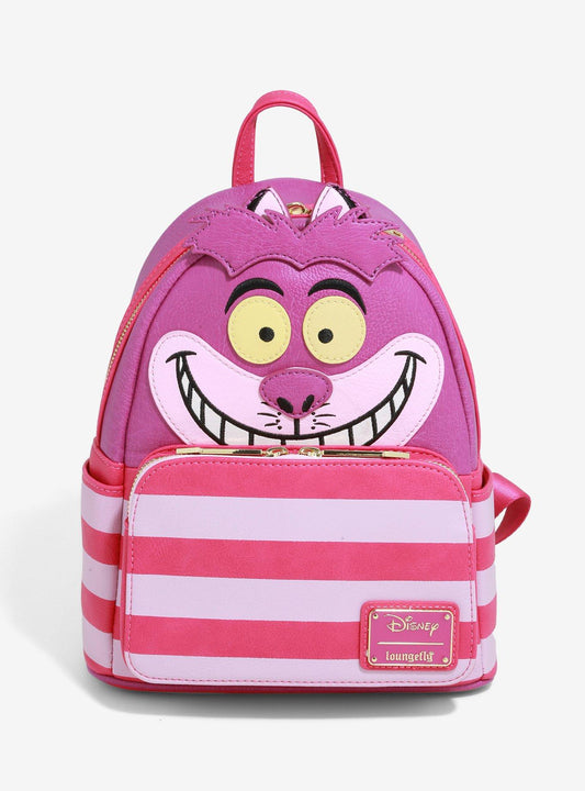 Alice in Wonderland Cheshire Cat Figural Mini Backpack front