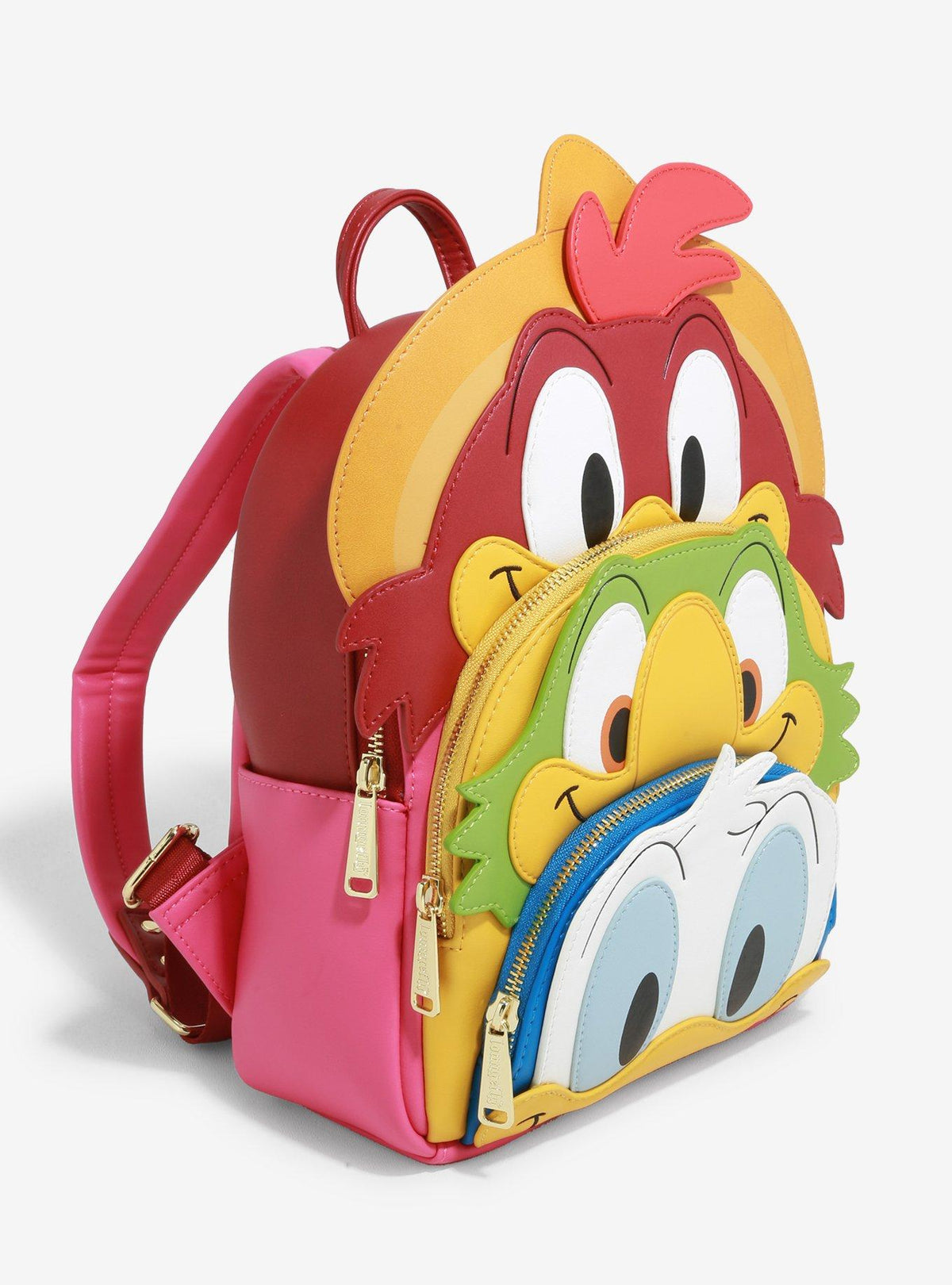 Three Caballeros Figural Mini Backpack