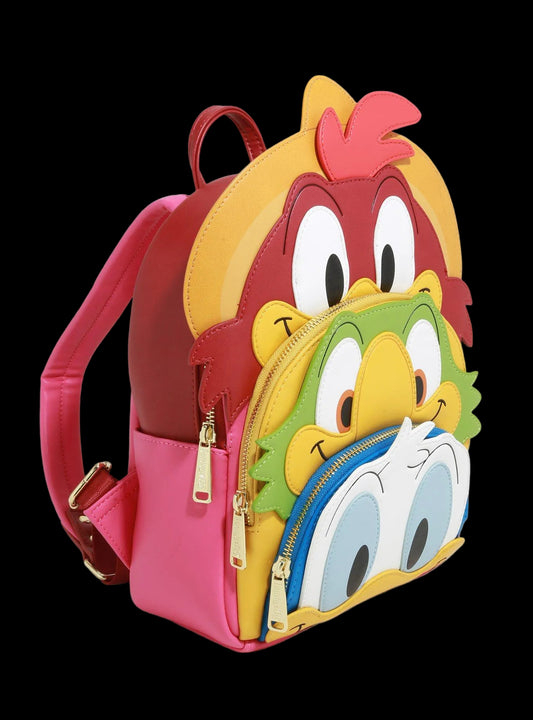 Three Caballeros Figural Mini Backpack