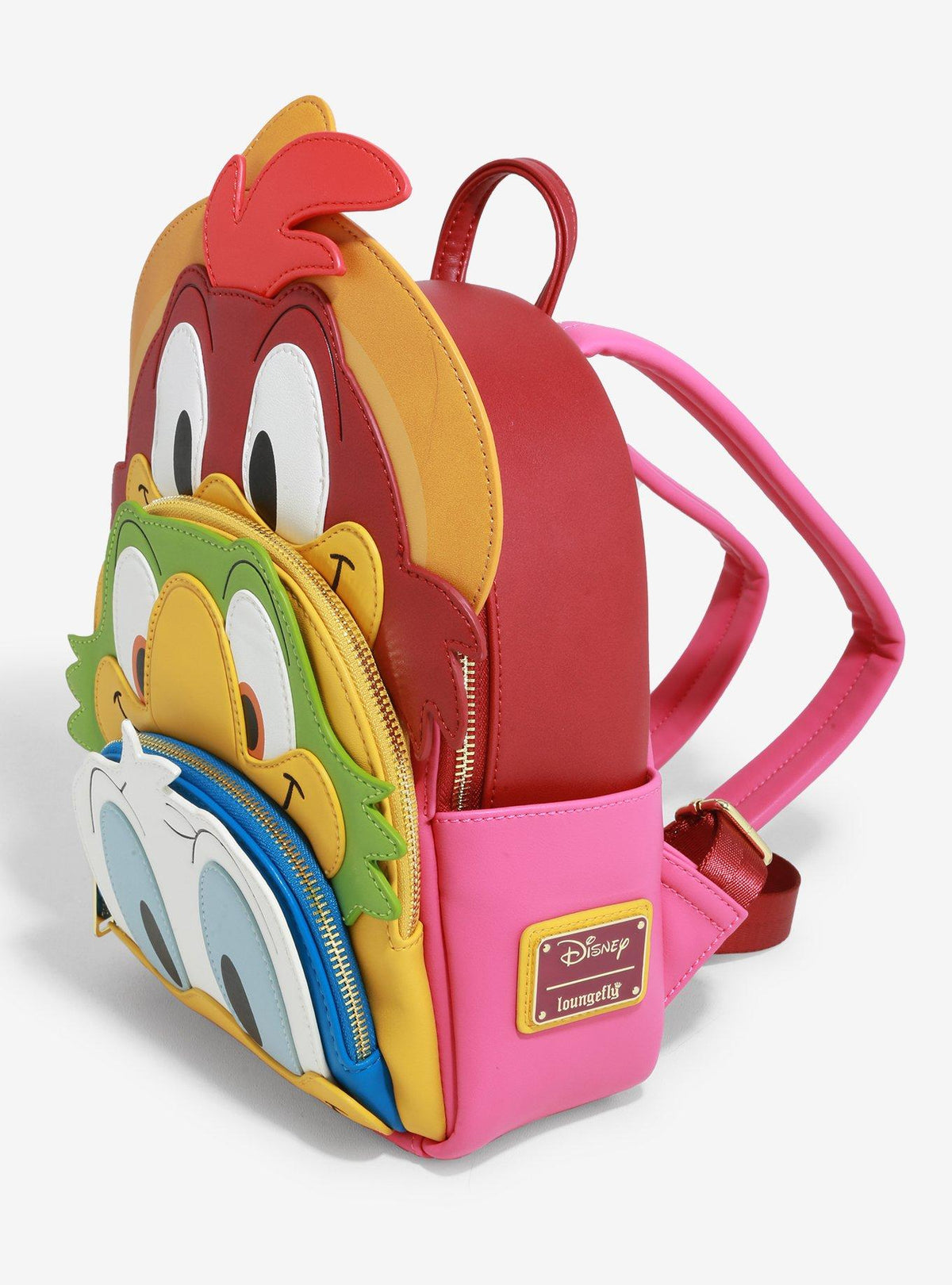 Three Caballeros Figural Mini Backpack